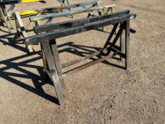 Lot of (2) 72” Pipe Stands