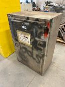 51” X 35” X 21-1/2” Shop Cabinet w/ Asst. Welding Rod