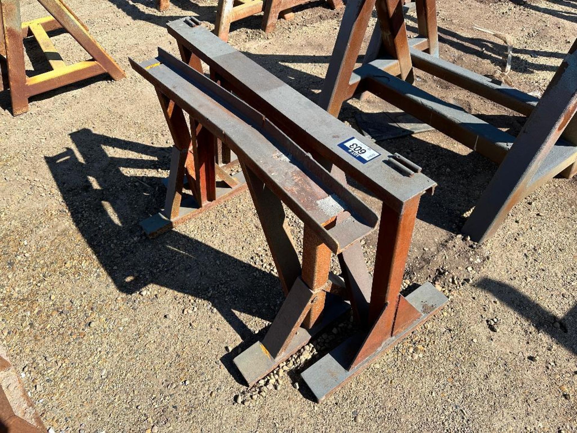Lot of (1) 51” Pipe Stand and (1) 47” Pipe Stand - Image 2 of 3