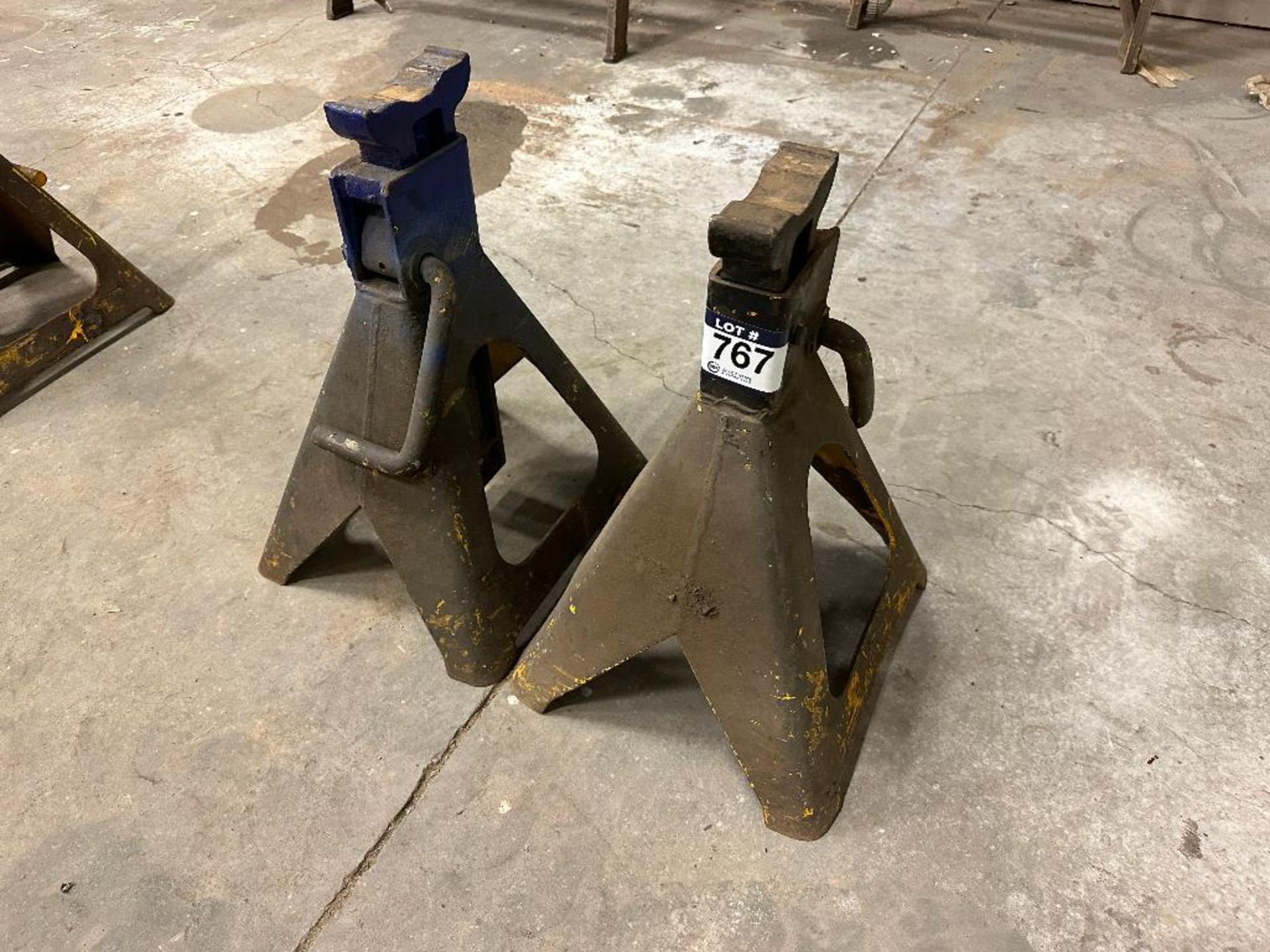 Lot of (2) 12-Ton Jack Stands