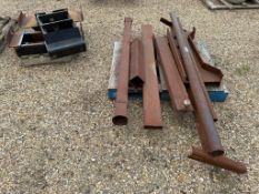 Lot of (2) Pallets of Asst. Steel Including Square Tubing, Pipe, etc.