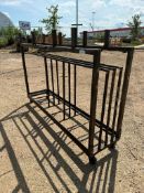 24” X 8’ Steel Material Cart