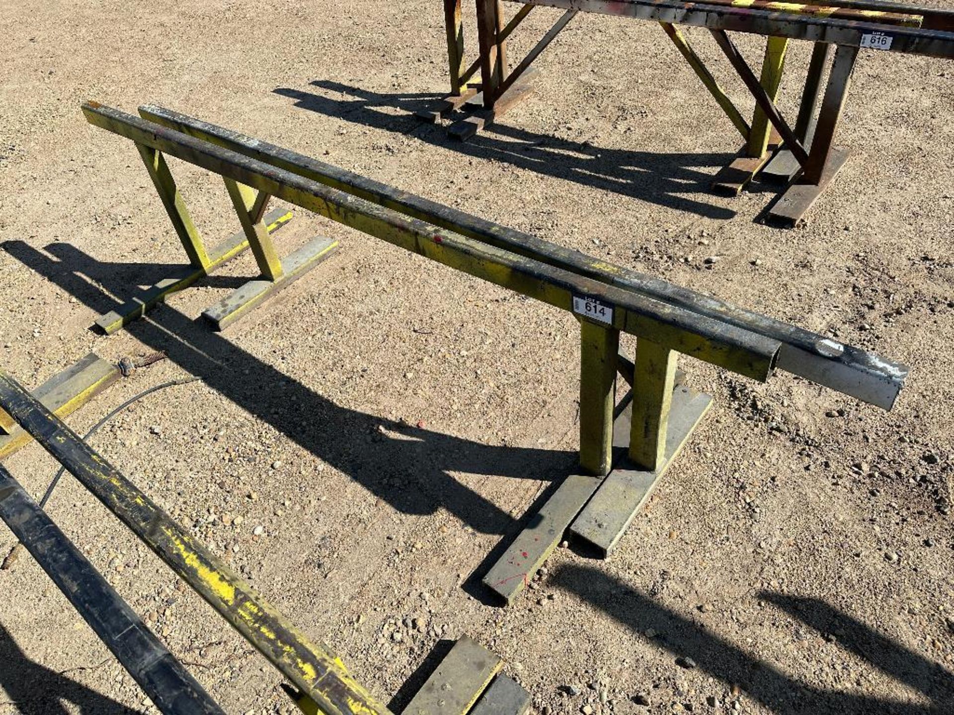 Lot of (2) 96” Pipe Stands