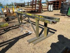 Lot of (2) 96” Pipe Stands