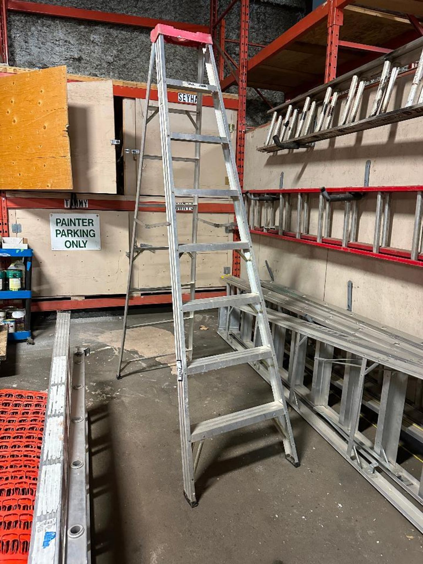 Lite 8' Aluminum Step Ladder