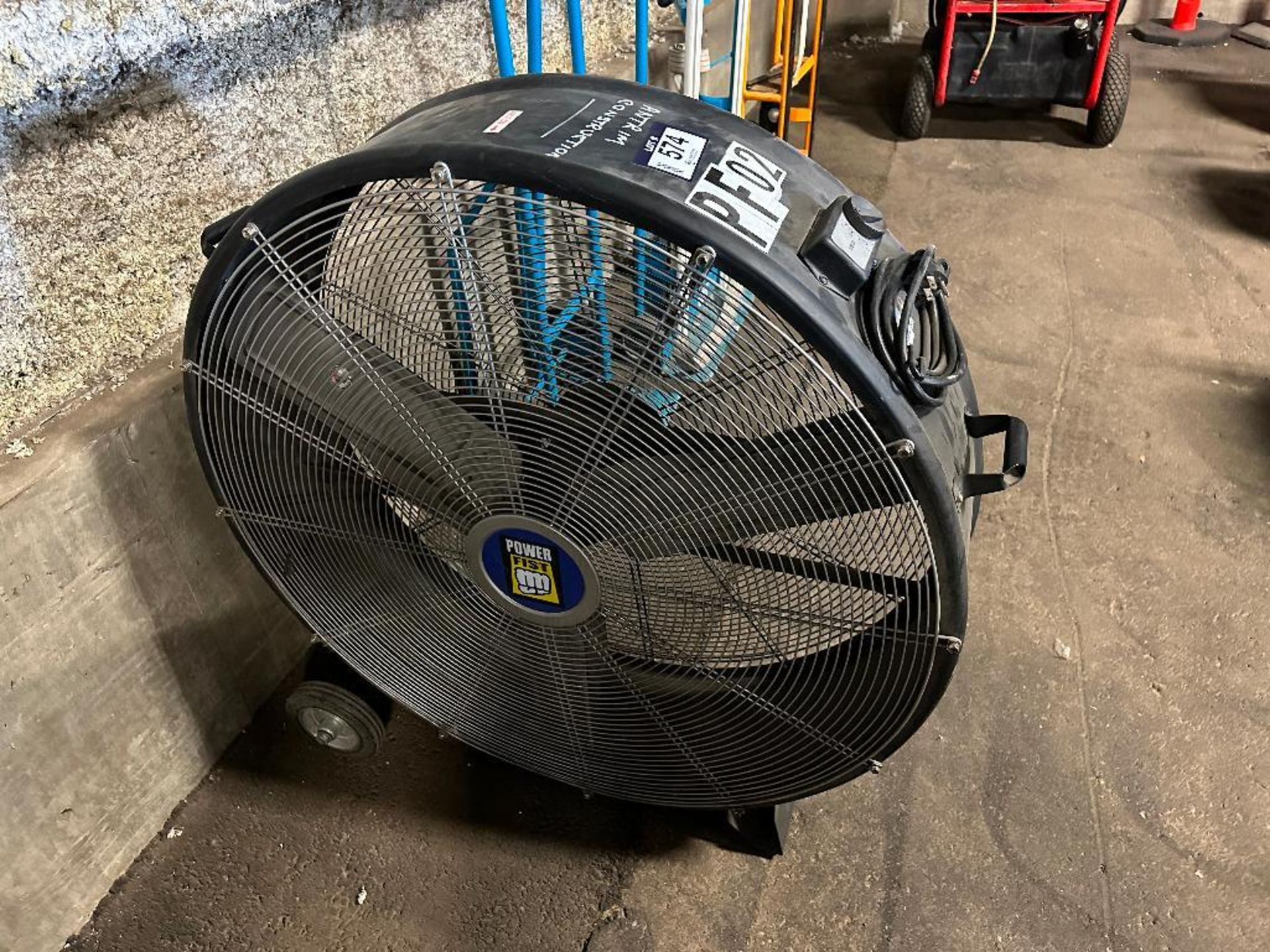 Powerfist HVD-36A 36" Drum Fan