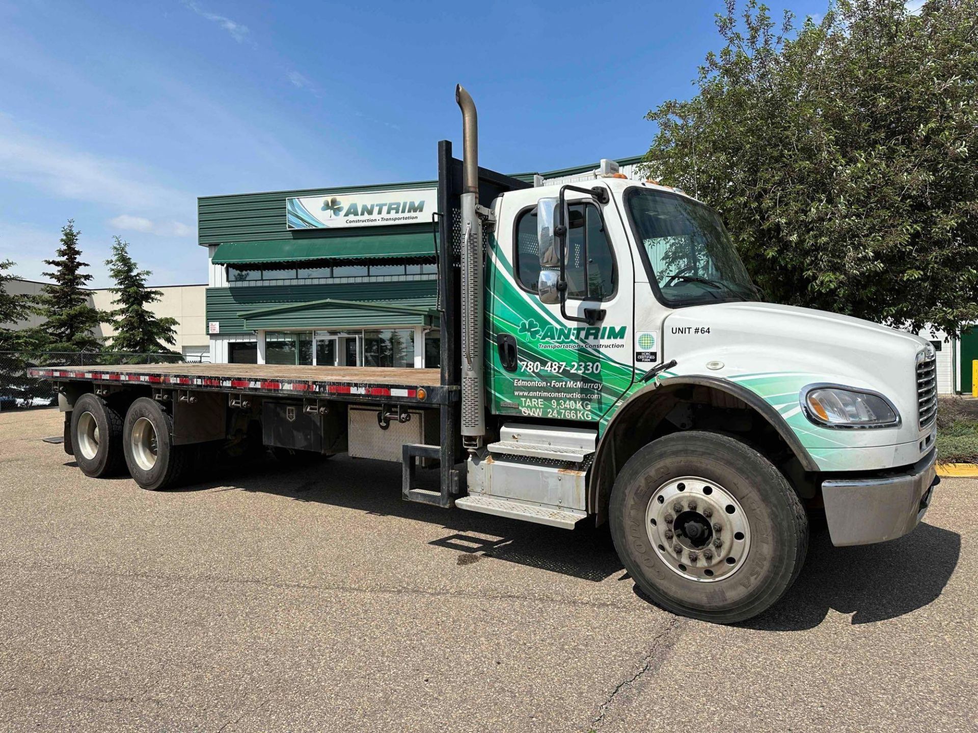 2012 Freightliner M2 106 T/A Deck Truck, Allison Auto, 24' Deck, 202, 326 kms, VIN: 1FVHCYBS4CDBD