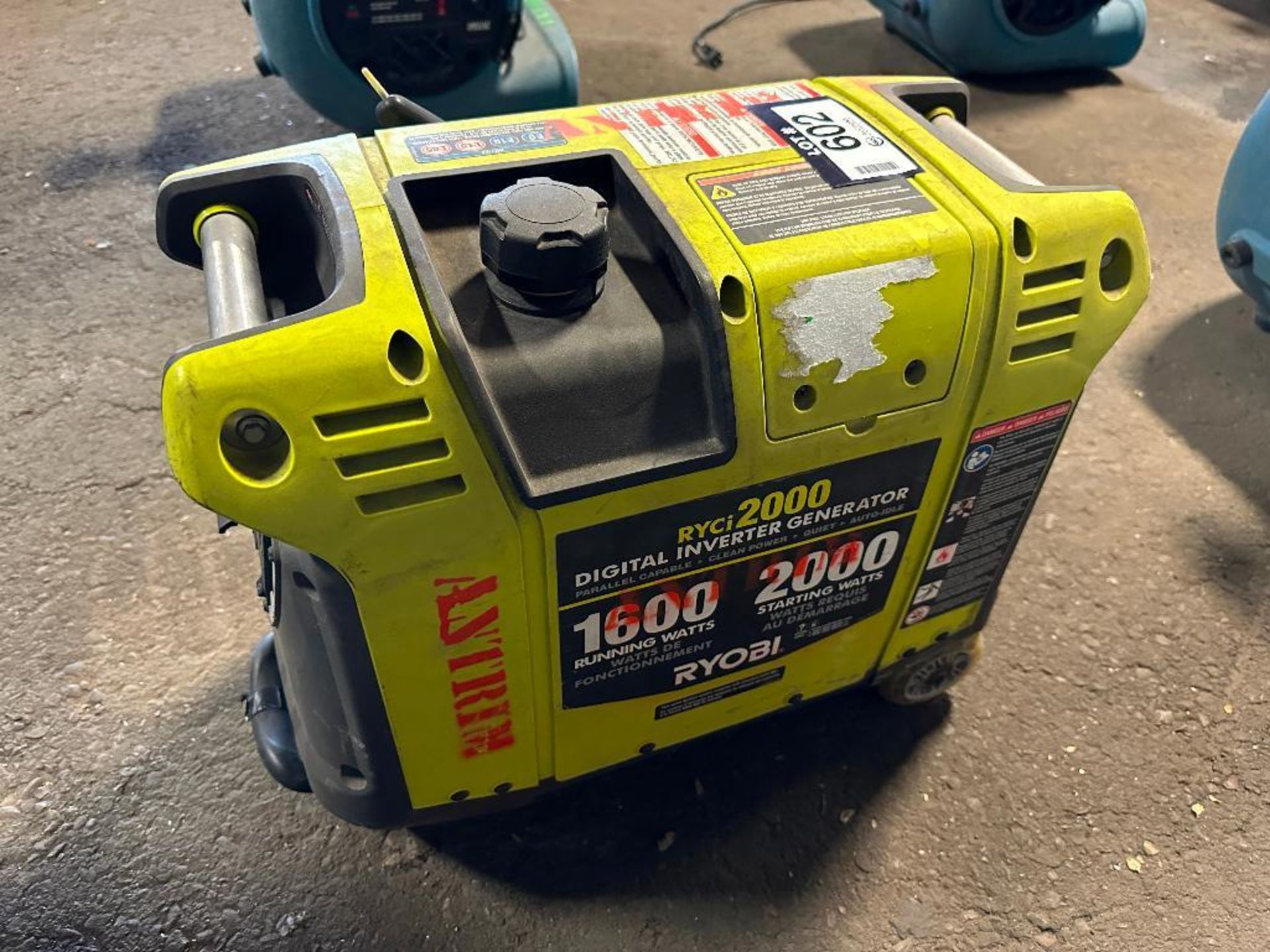 Ryobi RYCi2000 Digital Inverter Generator