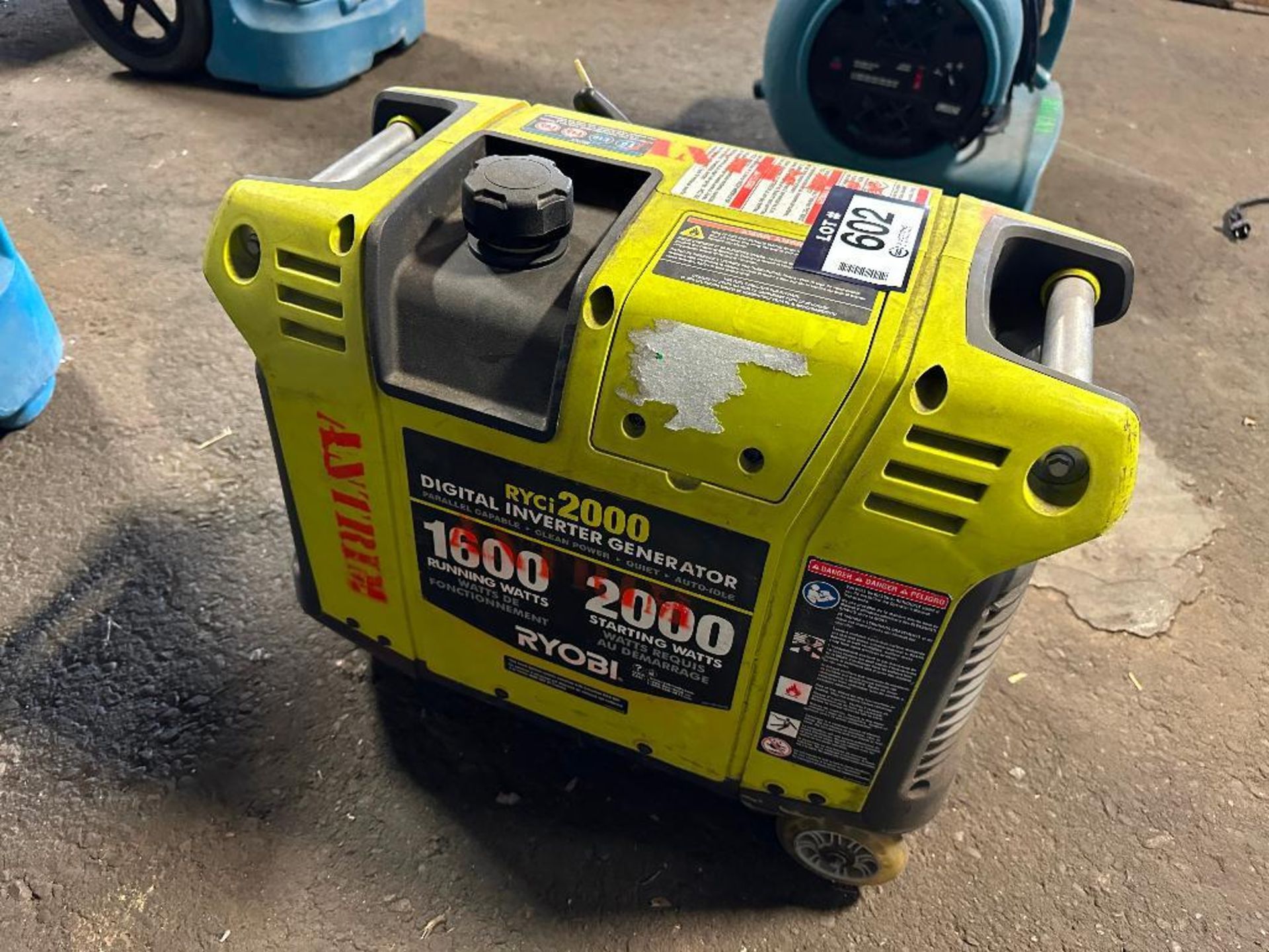 Ryobi RYCi2000 Digital Inverter Generator - Image 2 of 5