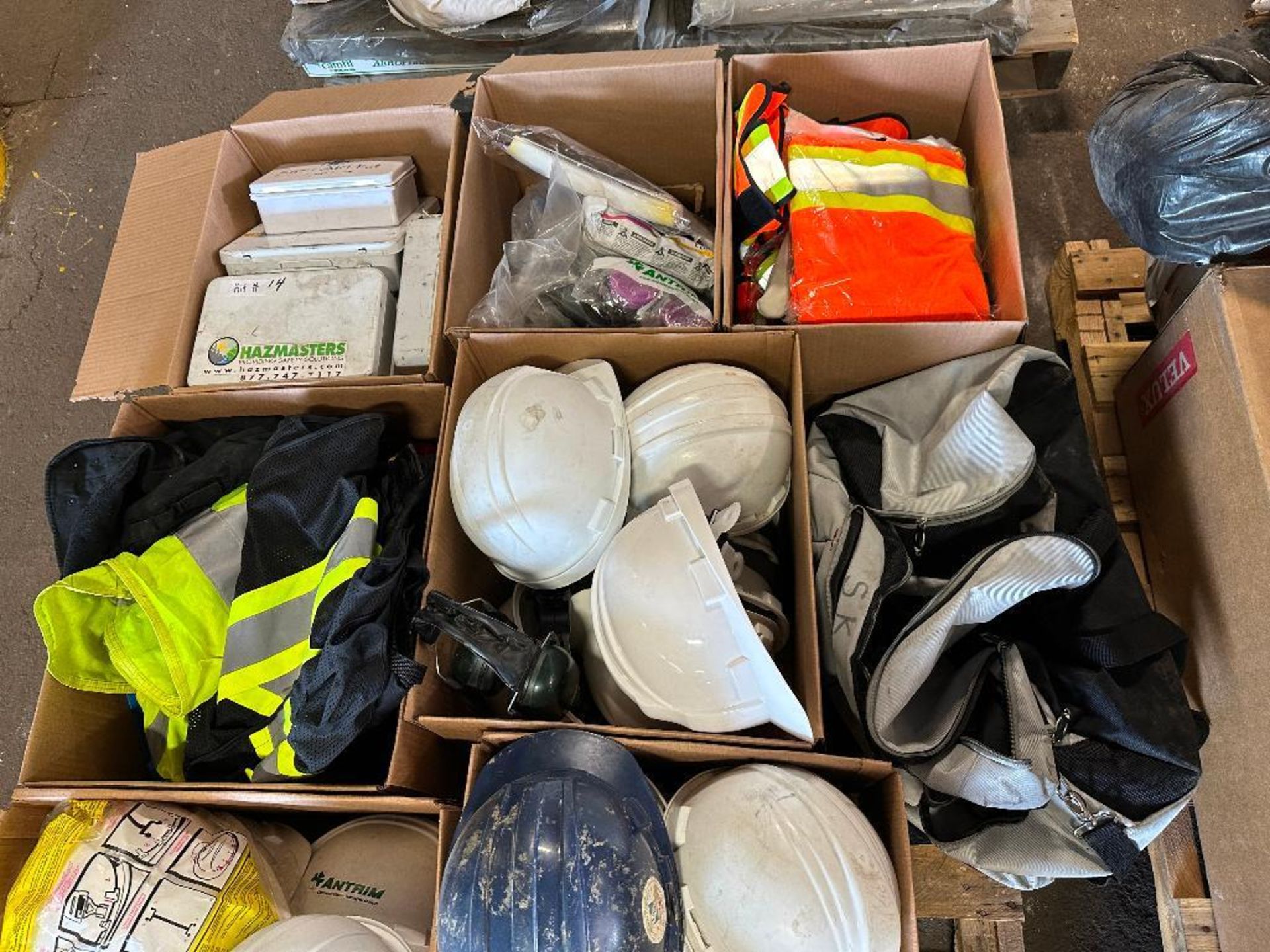 Lot of Asst. Hard Hats, Safety Vests, First Aid Kits, etc. - Image 4 of 4