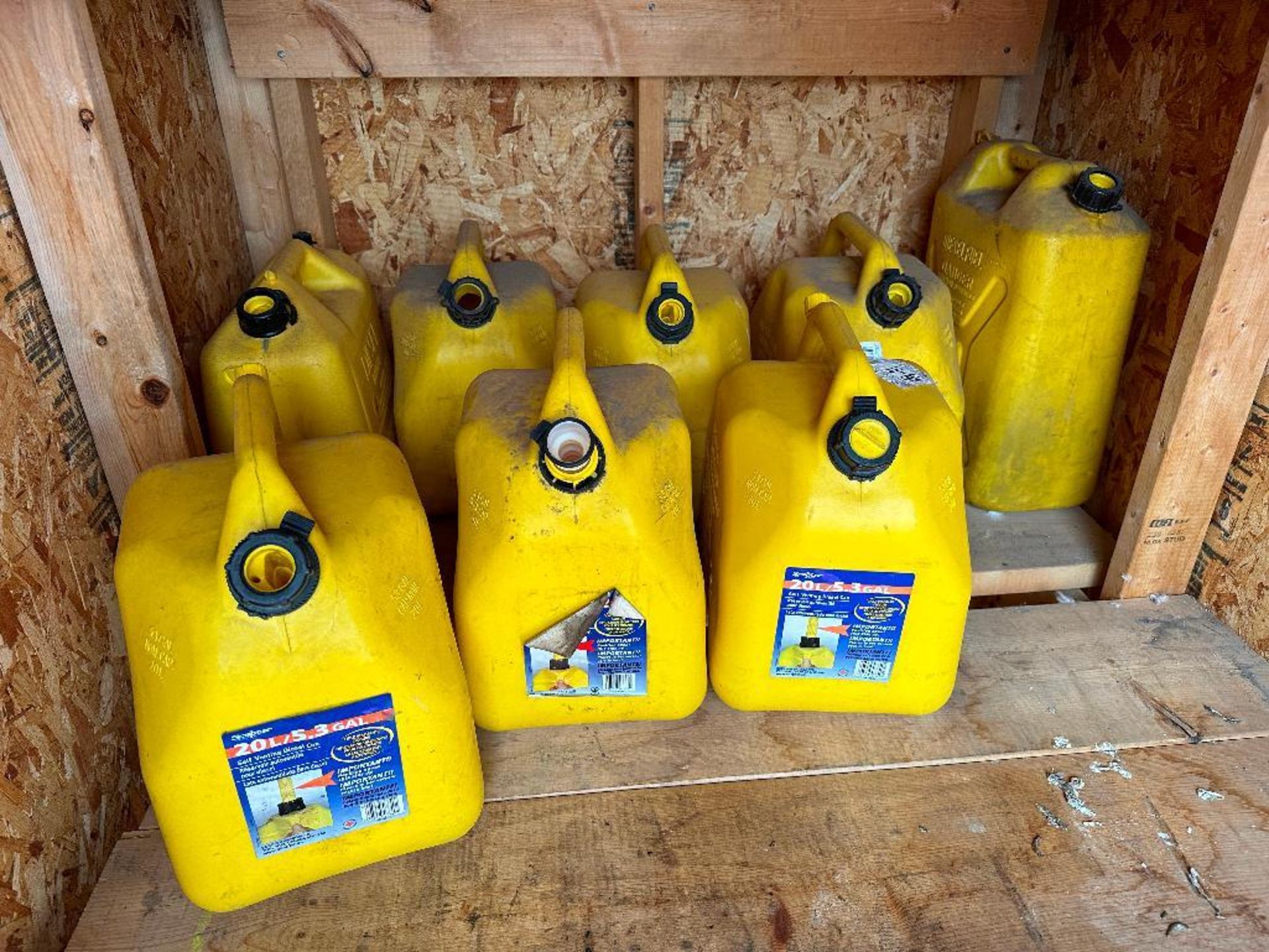 Lot of Asst. Jerry Fuel Cans - Image 3 of 3