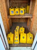 Lot of Asst. Jerry Fuel Cans