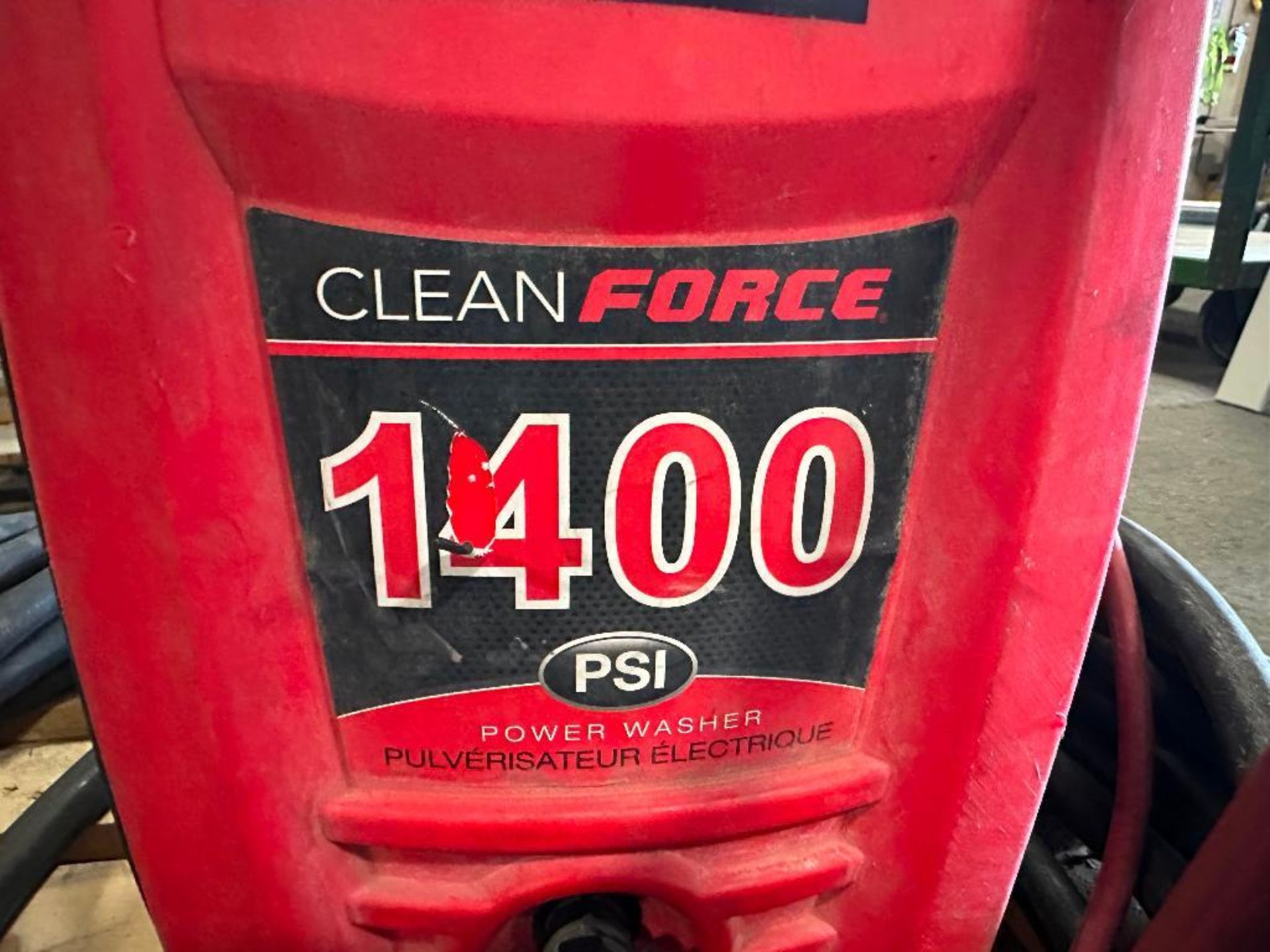 Clean Force Electric Pressure Washer, 1400 PSI - Image 4 of 5