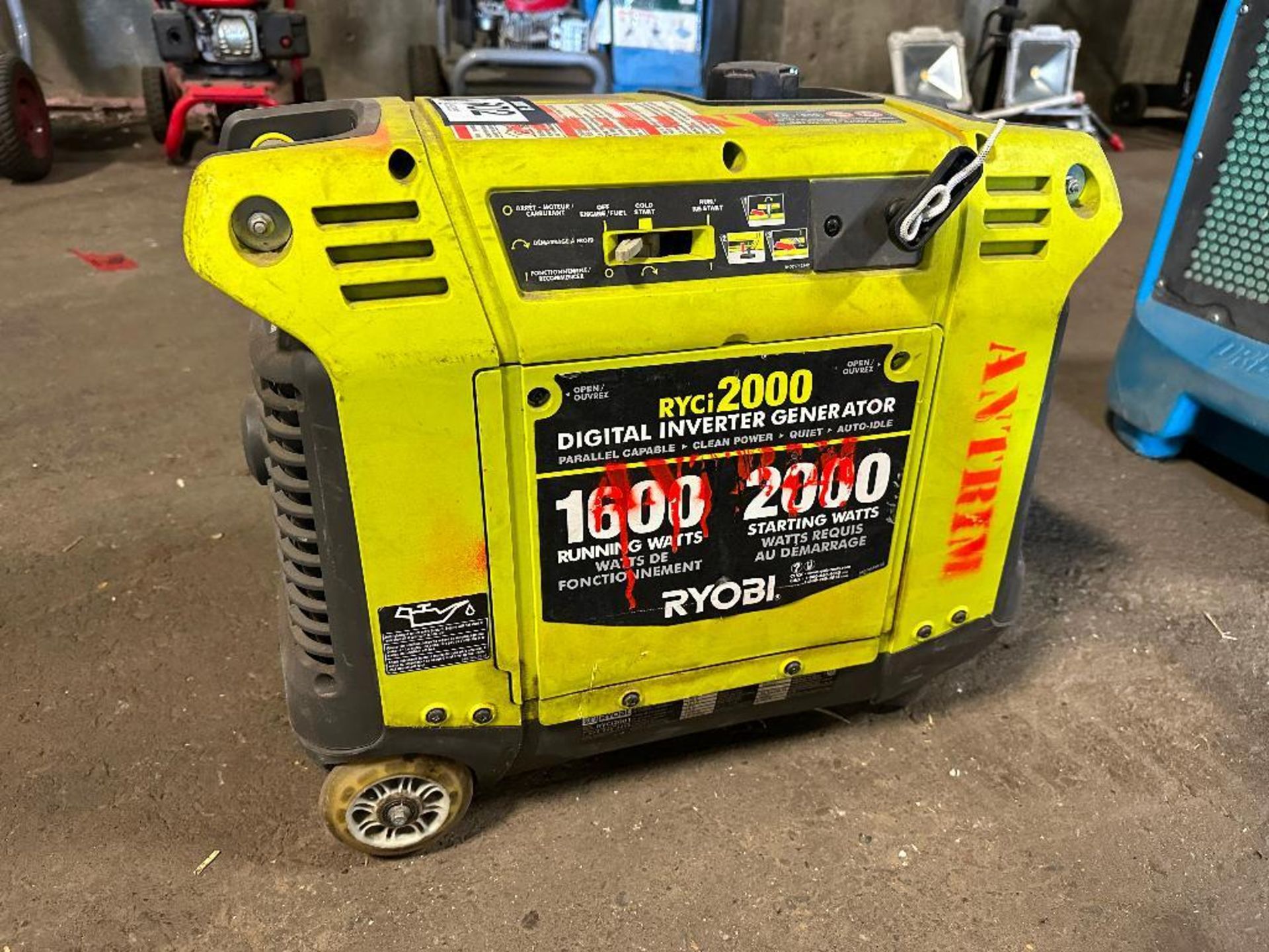 Ryobi RYCi2000 Digital Inverter Generator - Image 5 of 5