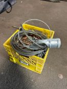 Crate of Asst. Lifting Cables & Chains