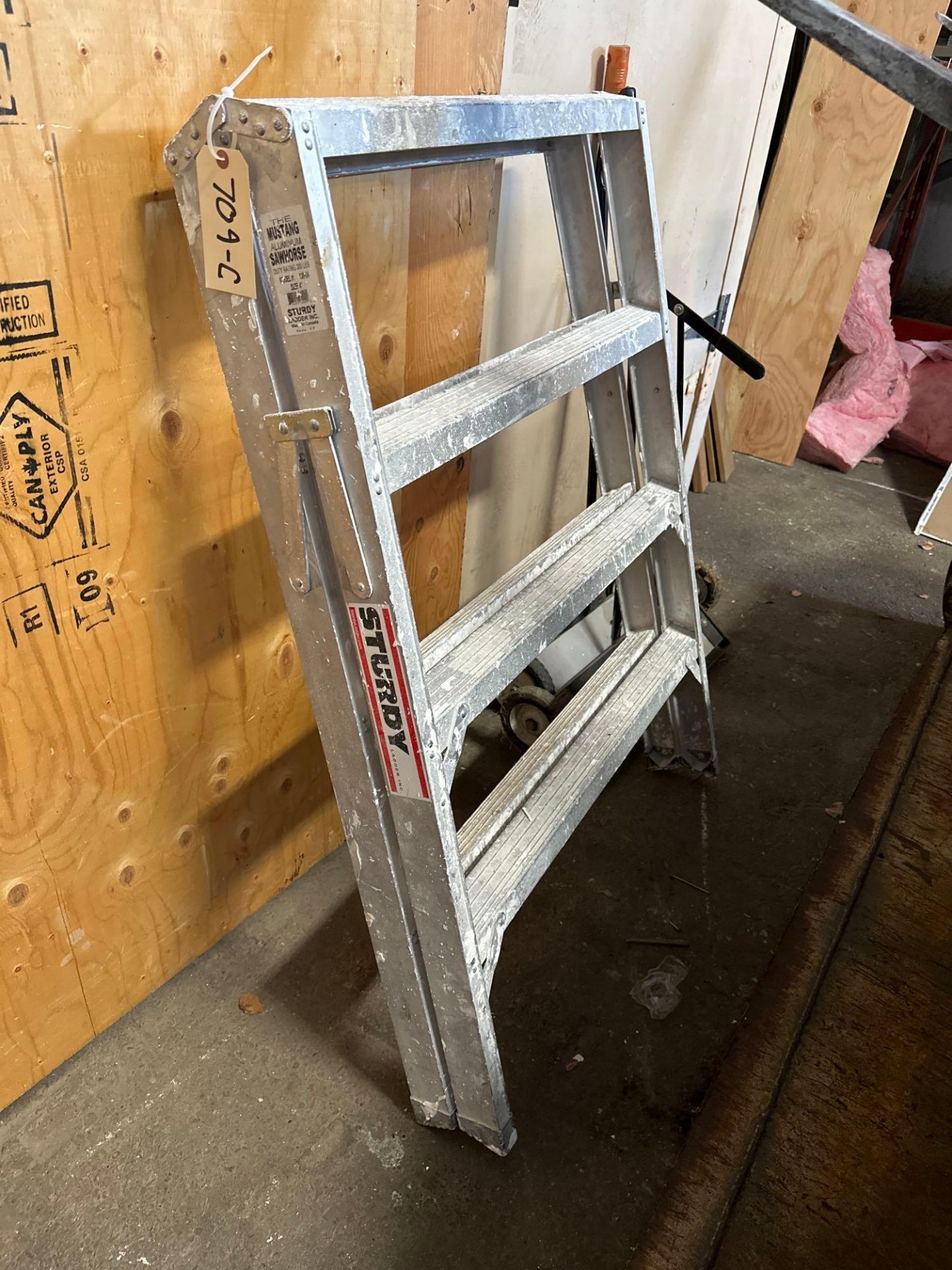 Sturdy Aluminum Sawhorse - Image 2 of 2