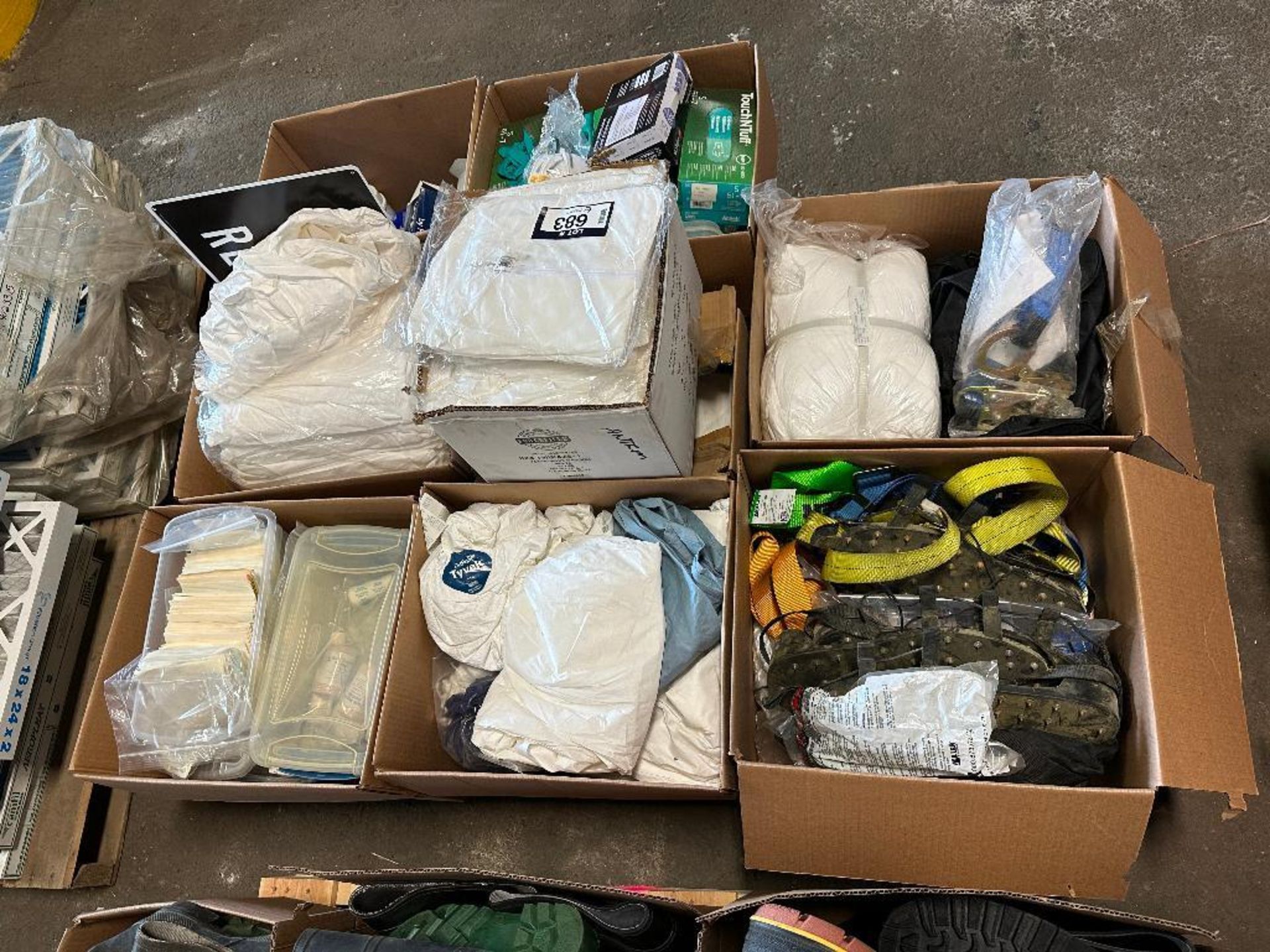 Lot of Asst. Safety Gloves, Masks, Coveralls, Glasses, Etc. - Image 3 of 6