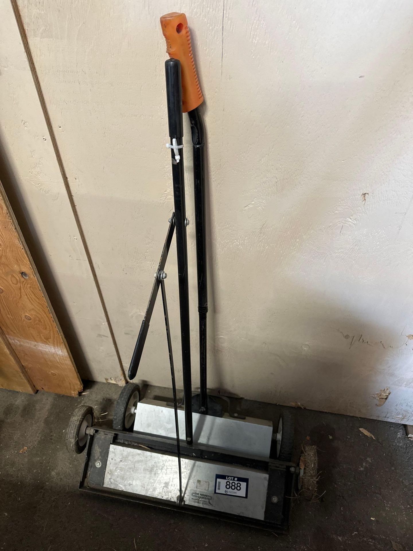 Lot of (2) Push-Type Magnetic Sweepers