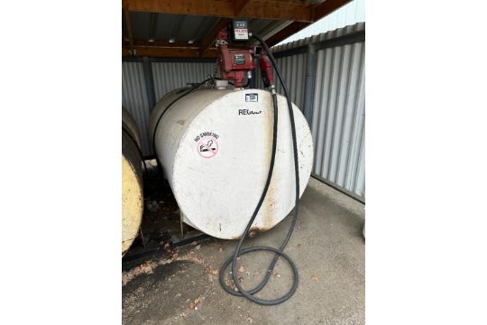 Duragreen 500 Gallon Fuel Tank w. Fill-Rite Pump and Meter - Image 2 of 6