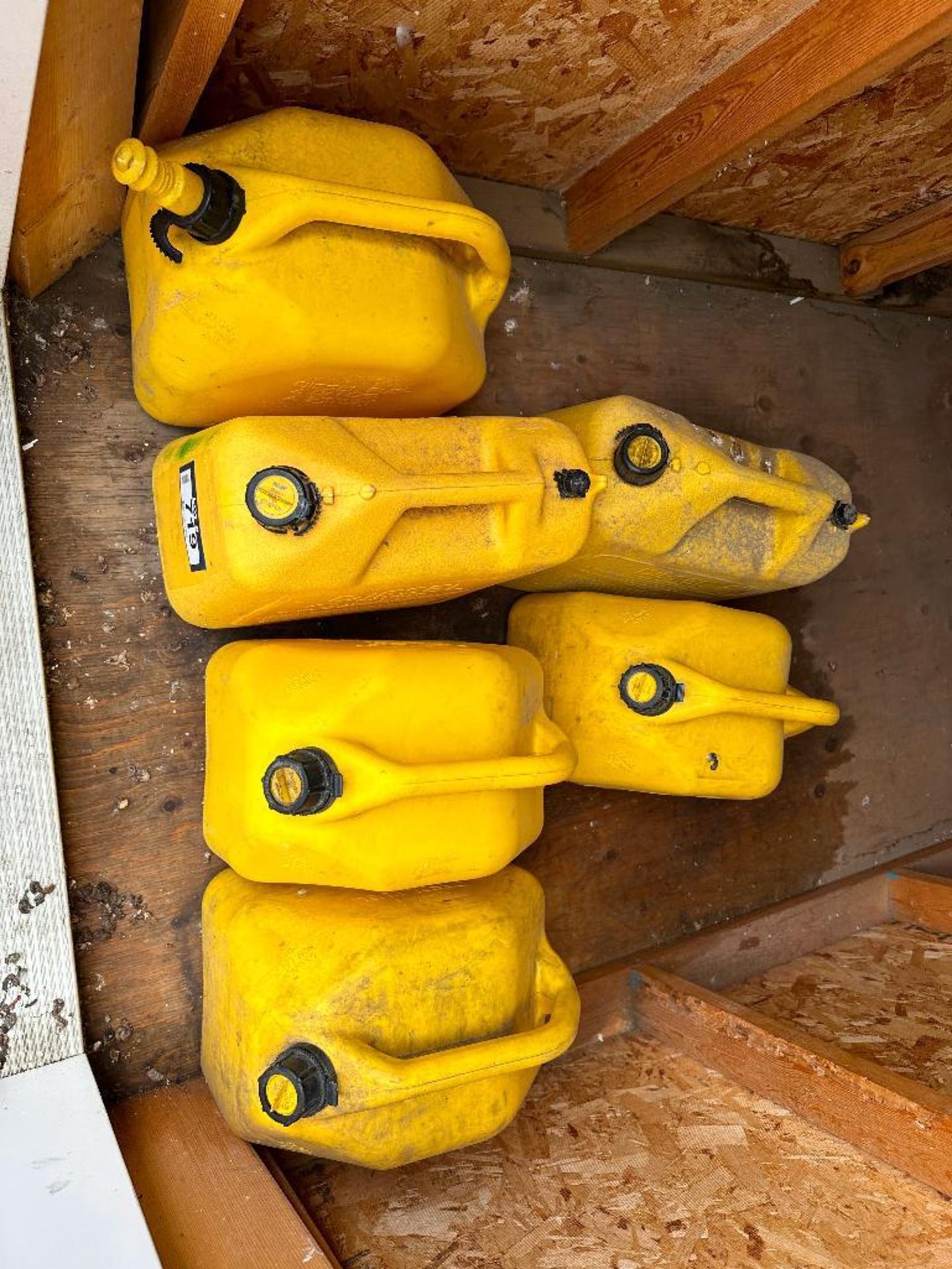 Lot of Asst. Jerry Fuel Cans - Image 2 of 3