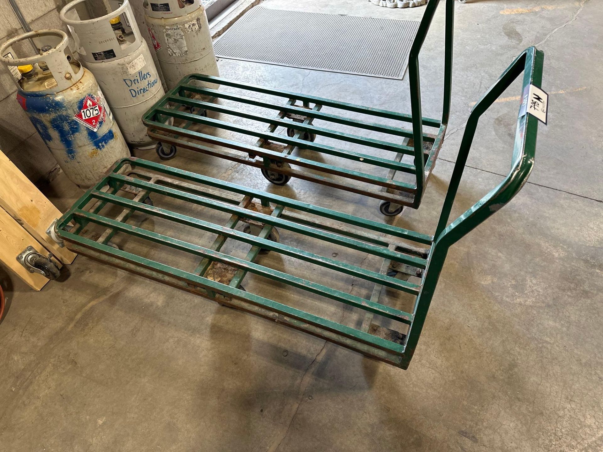 Metal Warehouse Push Cart - Image 2 of 2