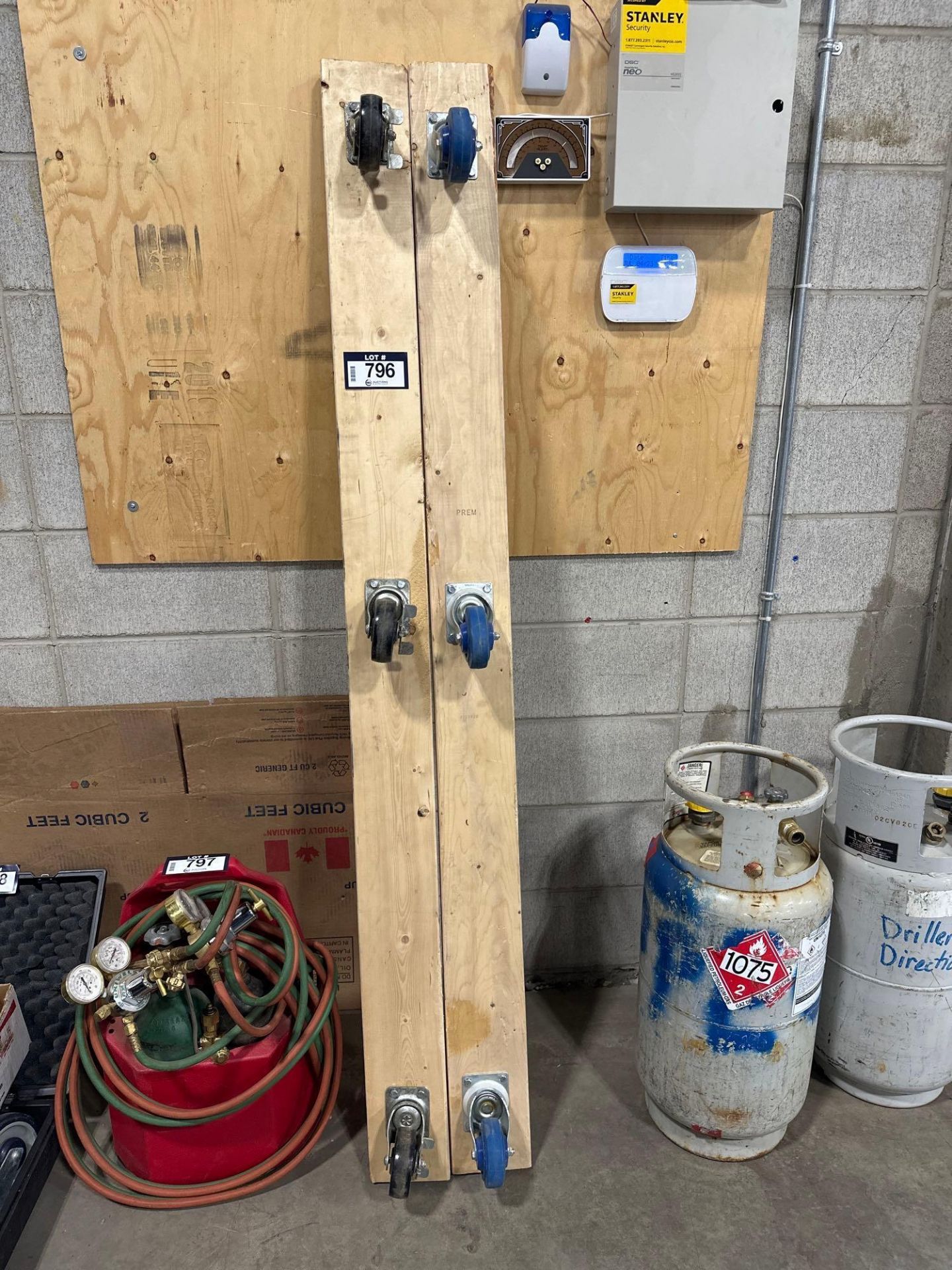 Lot of (2) 2X6’s with Casters