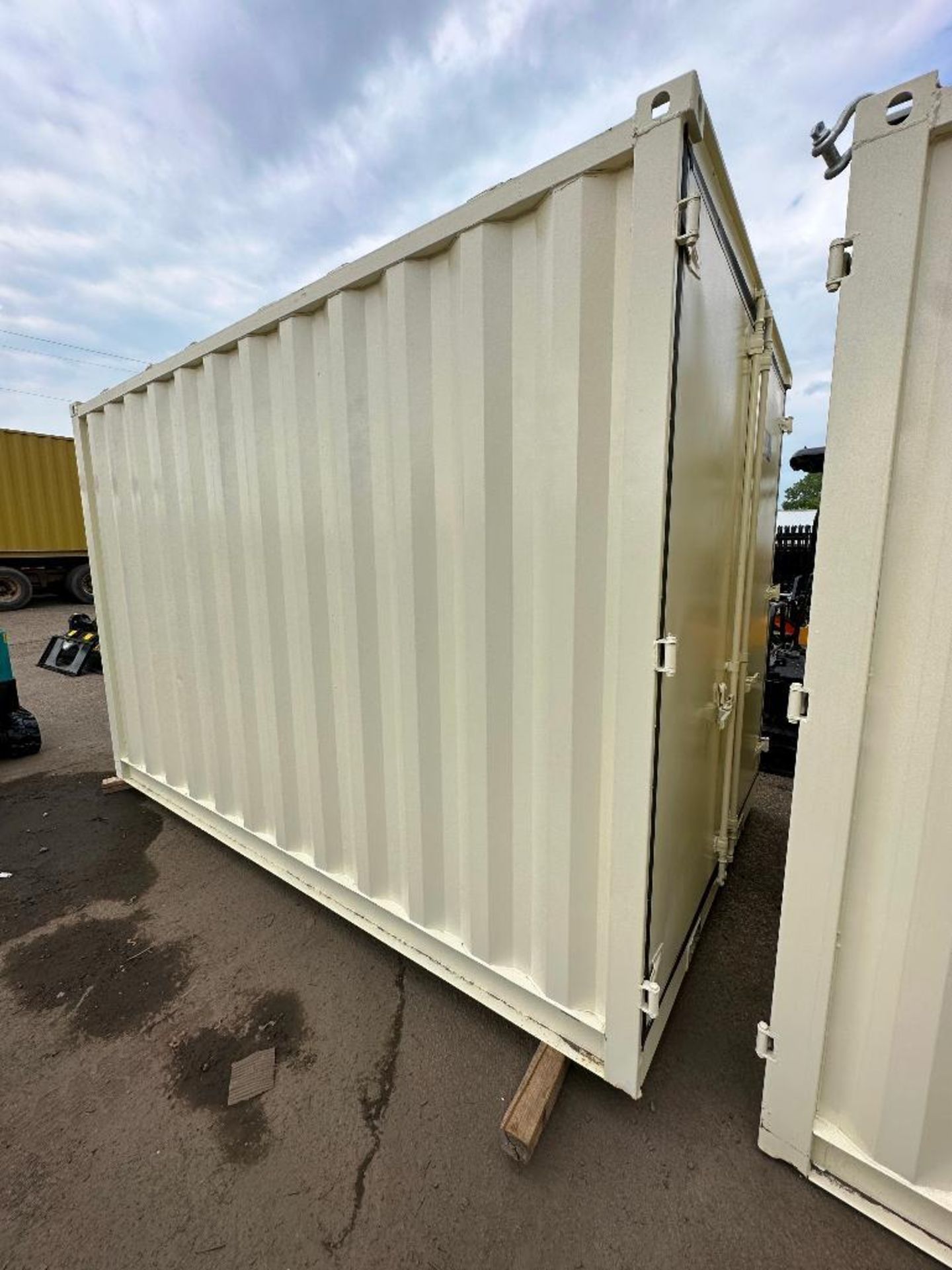 86" X 141" X 93-1/2" Container w/ Man-Door, Window, etc. - Image 4 of 8