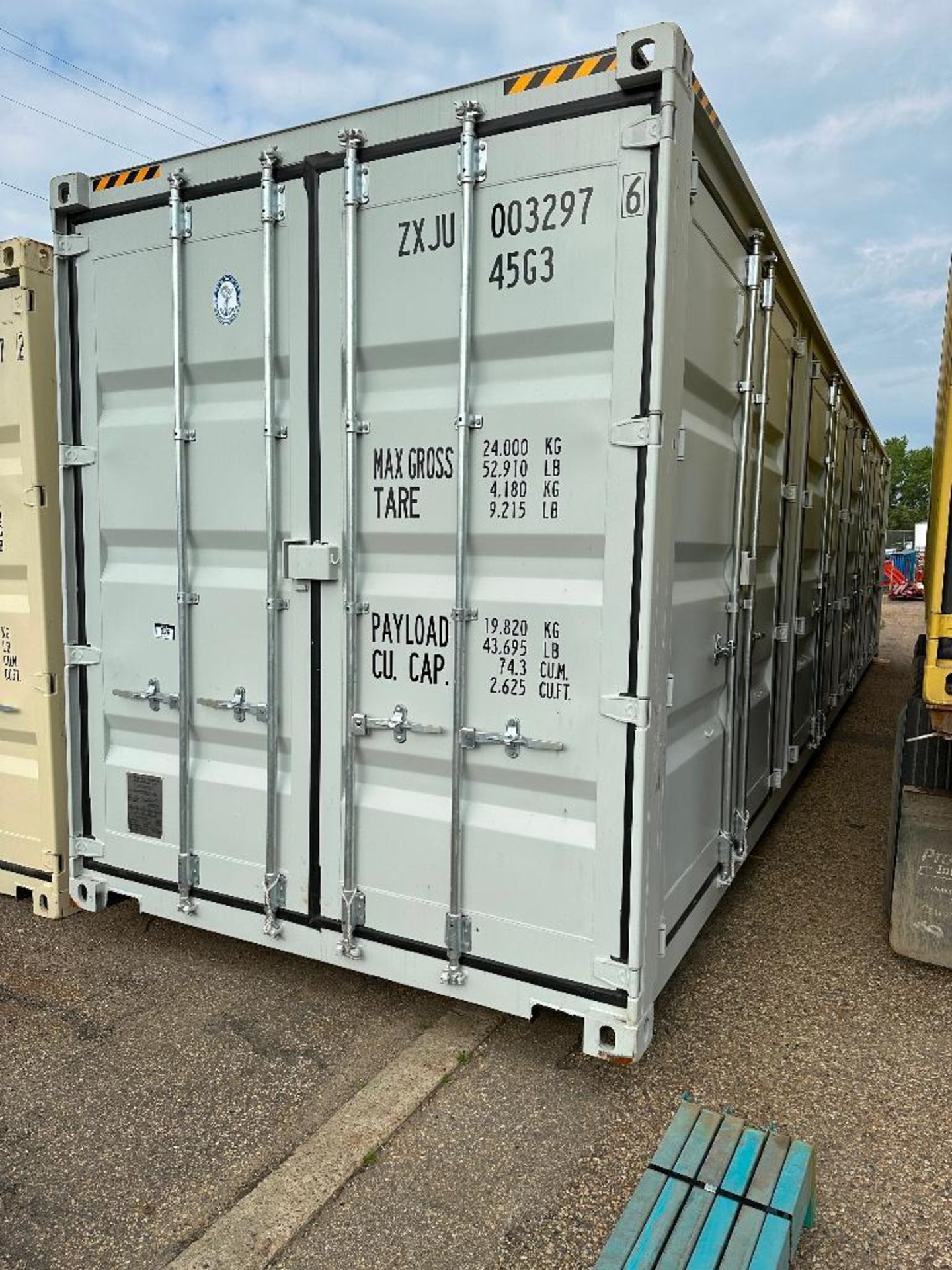 Single Trip 40 ft. 5-Door Sea Container