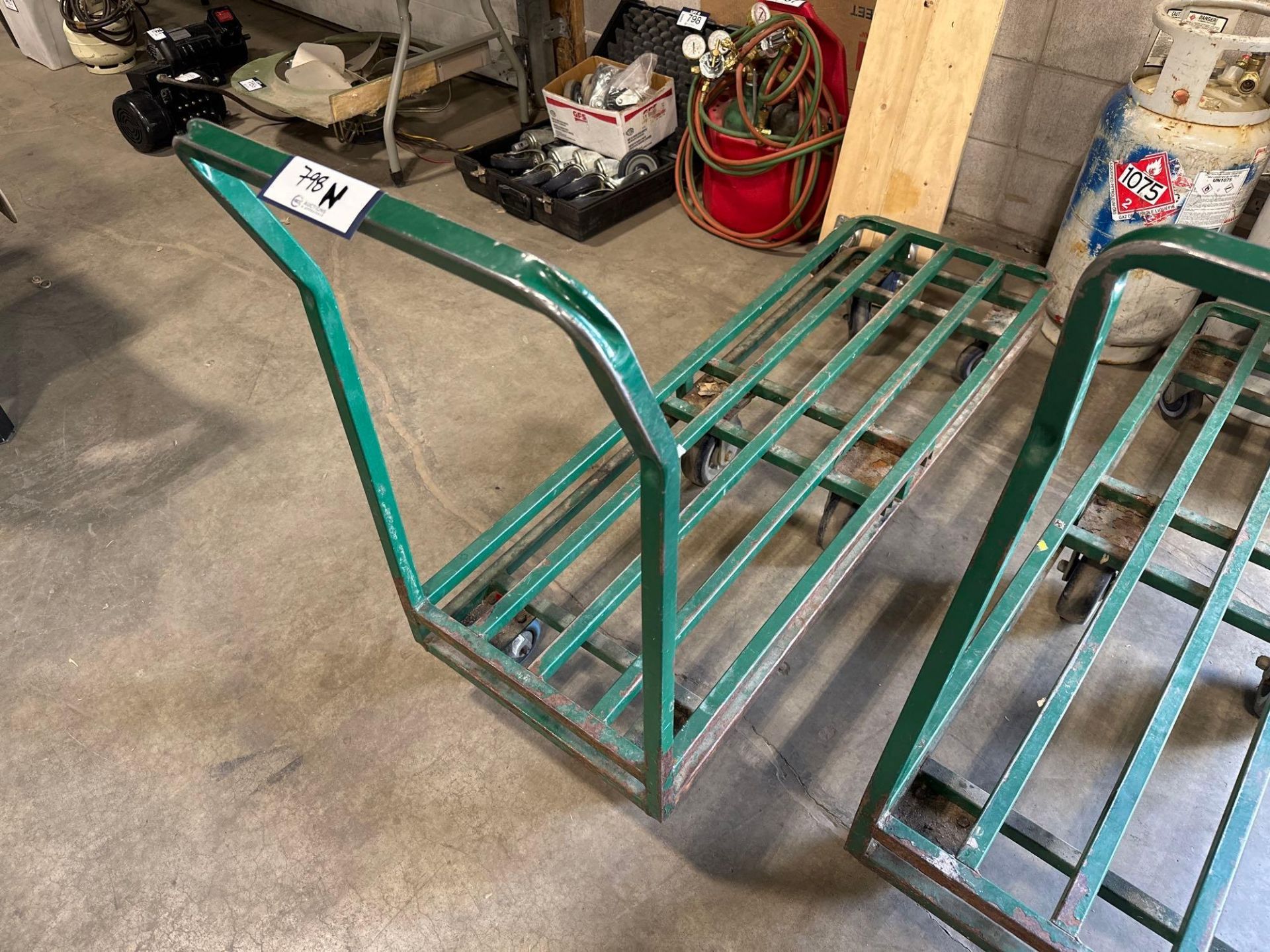 Metal Warehouse Push Cart