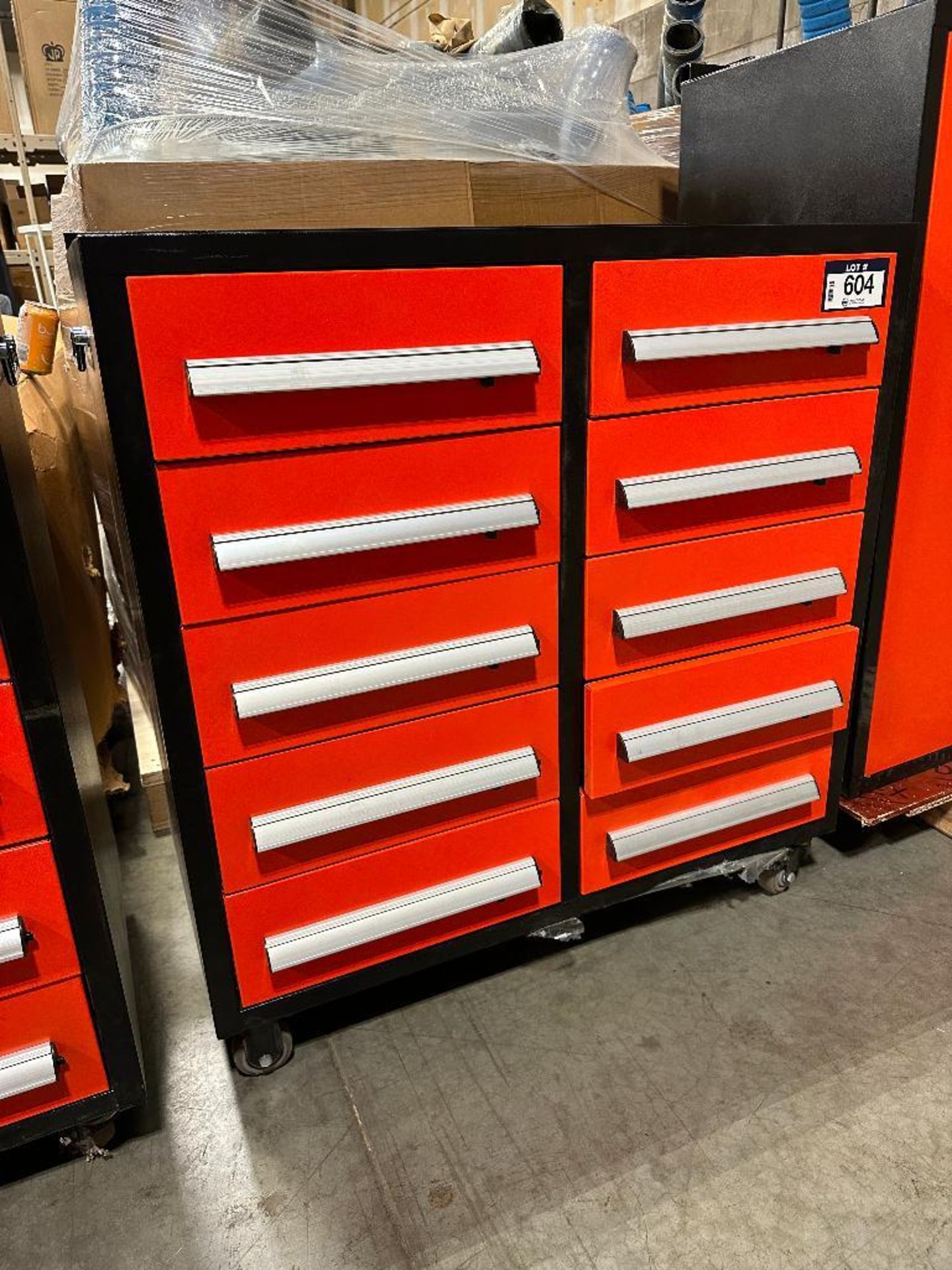 37-1/2" X 20" X 38-1/2" Roll-Away Tool Drawers - Image 2 of 3