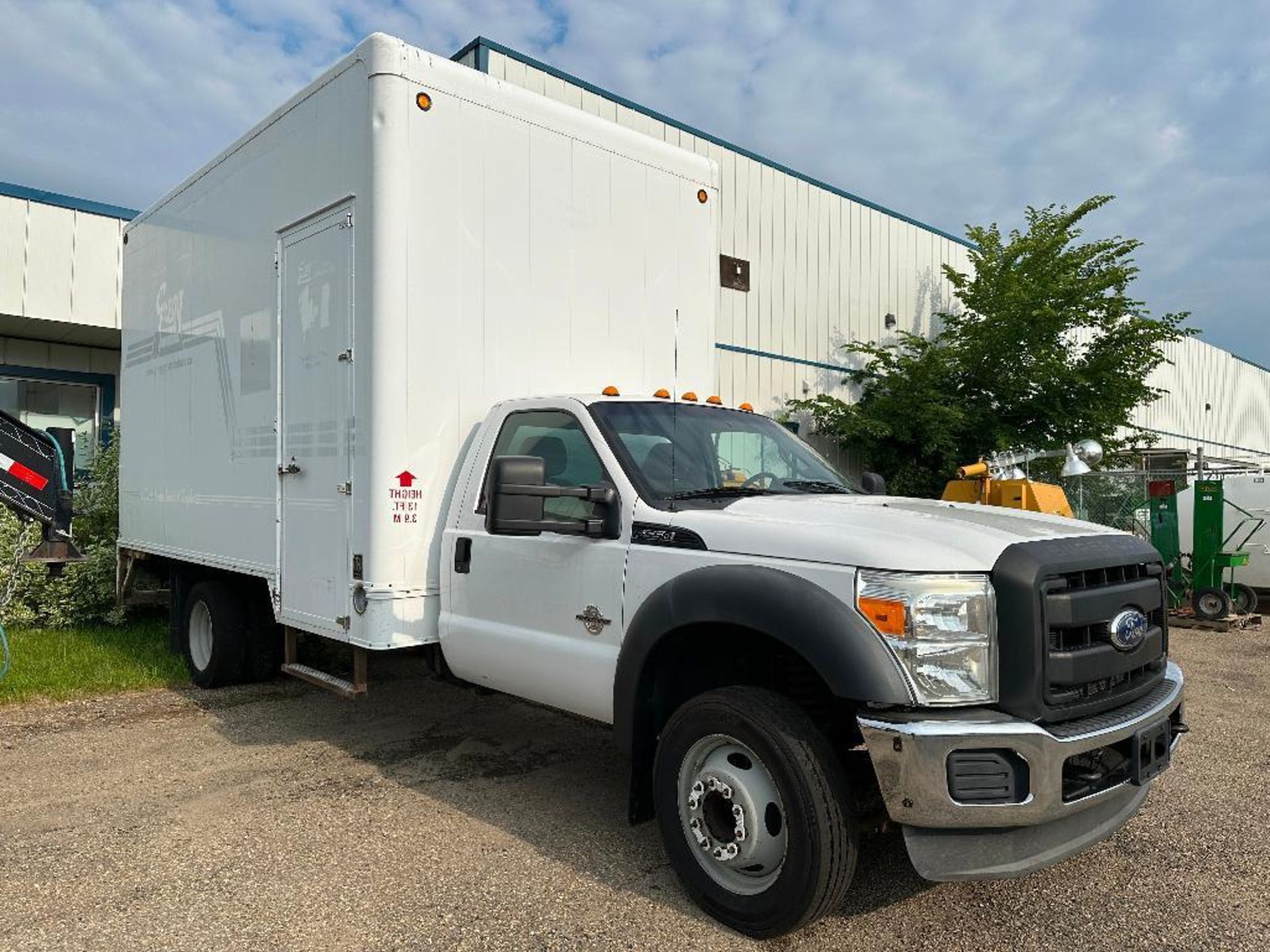 2011 Ford F-550 Box Truck, 340,266 kms, 16 ft. Intercontinental Truck Body, VIN: 1FDUF5GT9BEB35010 - Image 2 of 14