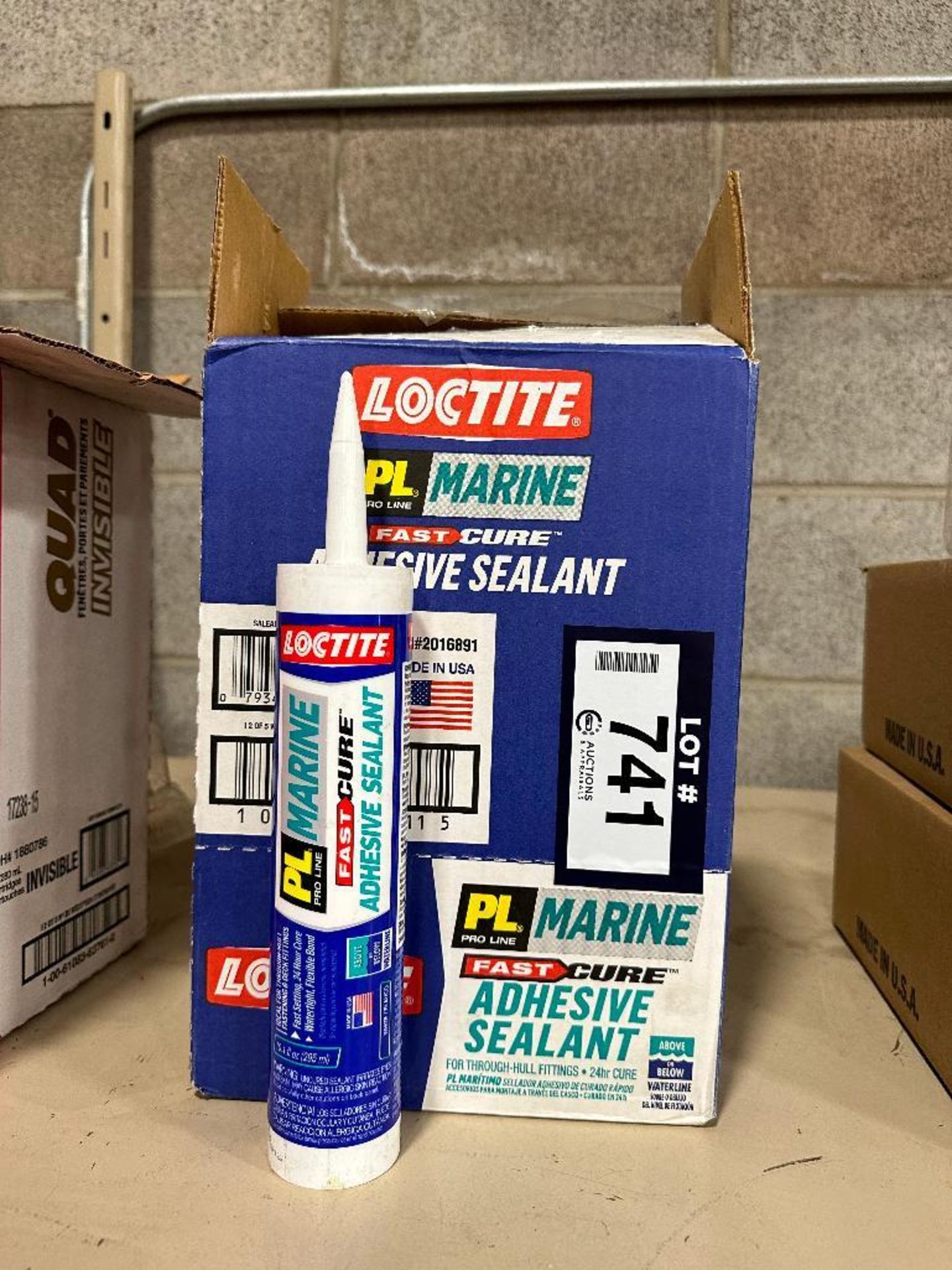 Lot of (12) Loctite PL Marine Adhesive Sealant