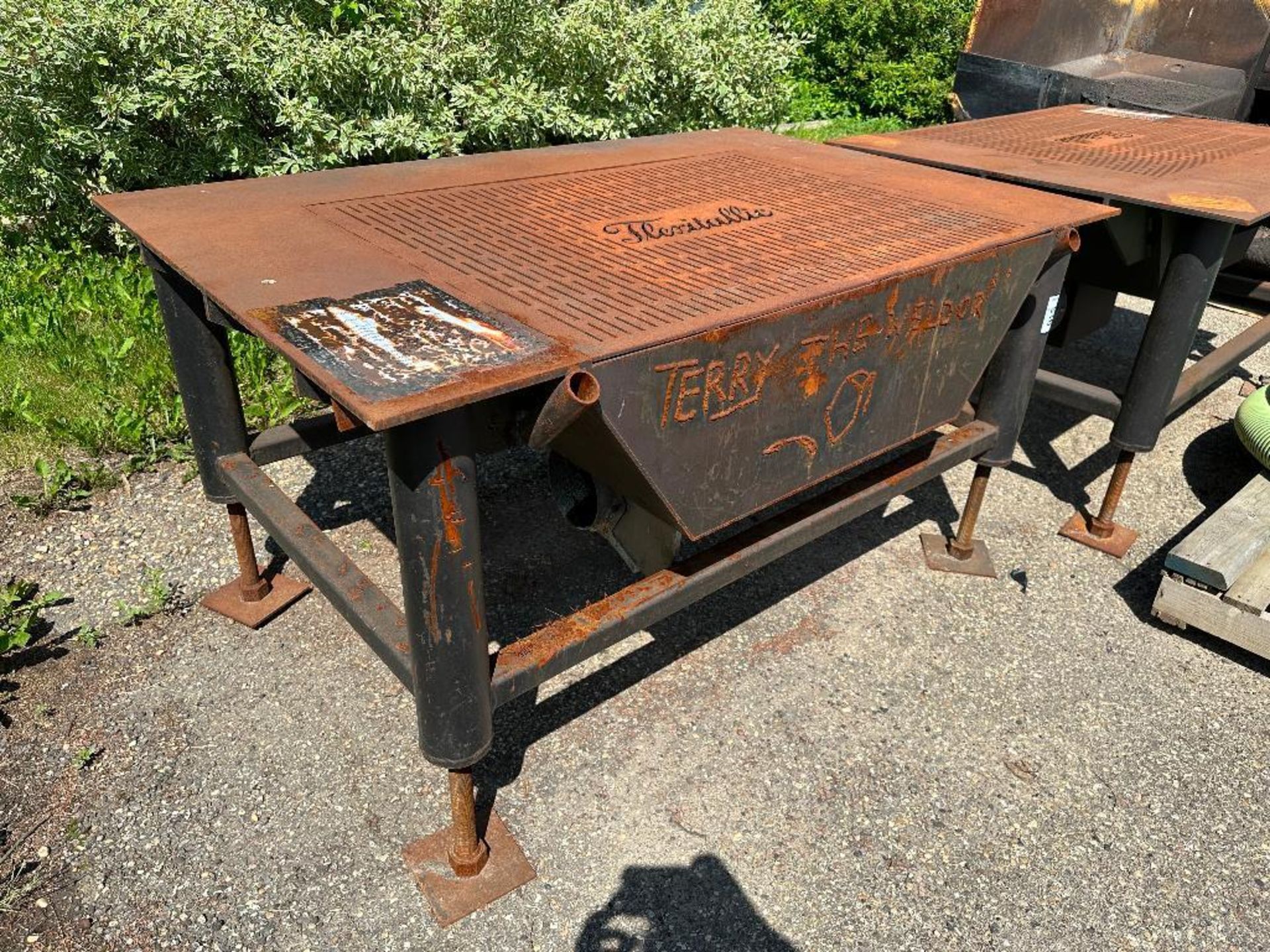 48" X 72" Welding Table - Image 2 of 5