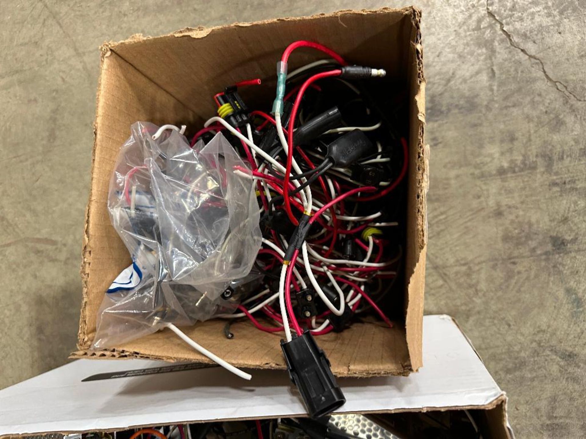 Lot of (2) Boxes of Asst. Mean Well Power Supplies and (1) Box of Asst. Wiring - Image 6 of 6