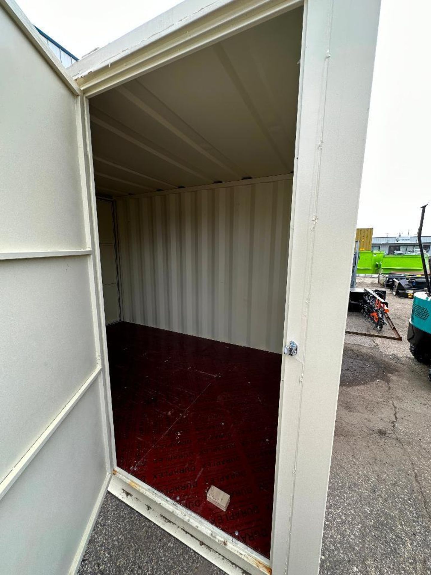 86" X 141" X 93-1/2" Container w/ Man-Door, Window, etc. - Image 6 of 8