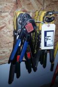 Lot of (9) Soft-Touch Pex Crimping Tools.