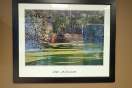 Framed "The Masters" Print.