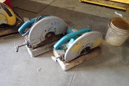 Lot of (2) Makita Chop Saws.