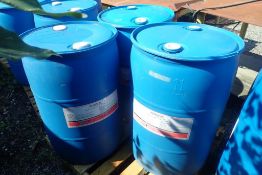 Lot of (3) Full 55gal Barrels Advant-Cool Propylene Glycol.
