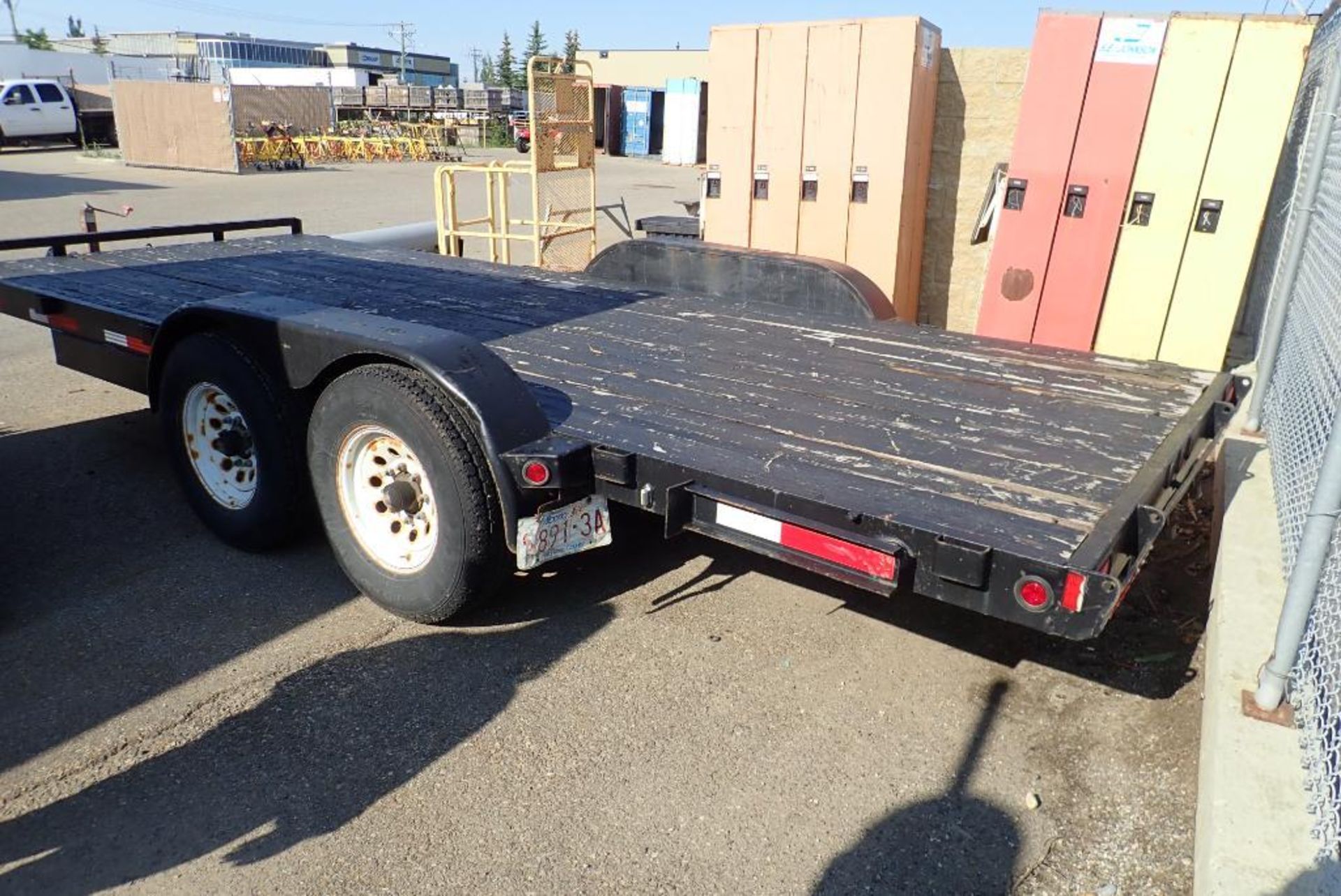 Tandem Axle 18' Flat Deck Trailer, VIN- NVSN. - Image 2 of 3