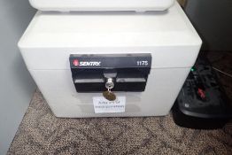 Sentry 1175 Fire File Safe- KEY AT AUCTION OFFICE.