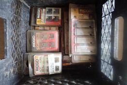 Lot of Approx. (22) Packages Asst. Ridgid Replacement Cutters.