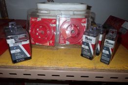 Lot of (5) Asst. Morse Hole Cutters and (2) Pearl Abrasive Concrete/Masonry Cutters.