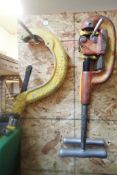 Lot of (2) Ridgid Tubing Cutters and (1) Reed Tubing Cutter.