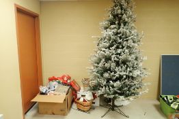 Lot of Christmas Tree and Asst. Christmas Decorations.
