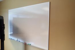 Magnetic 72" Dry Erase Board.
