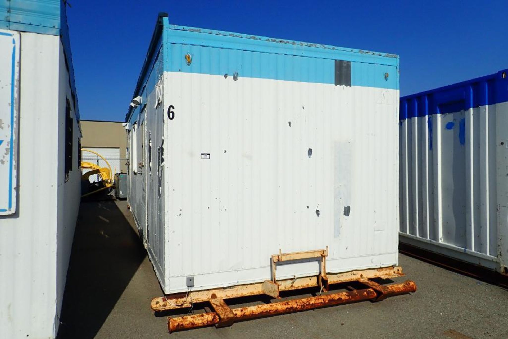 Skidded 32'x10' Office Building w/Furnace and Contents.