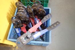 Lot of Approx. (13) Soft-Touch Ultra-Lite Pex Crimping Tools.