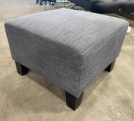 IKEA EKENAS HENSTA GRAY OTTOMAN