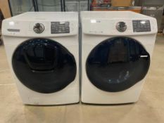 SAMSUNG WF45K6200AW/A2 WASHER & SAMSUNG DV45K6200EW/AC DRYER